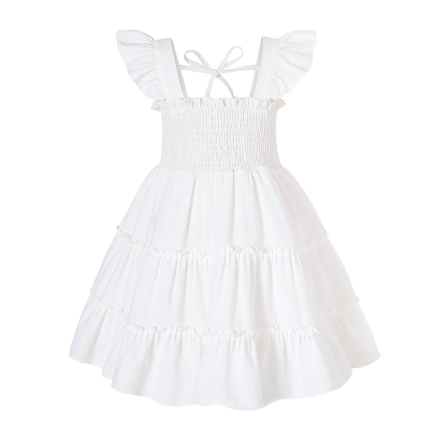 Younger Tree Baby Girl Dress Kid Summer Clothes Sleeveless Flower Beach Boho Princess Sundress for18-24 Months
