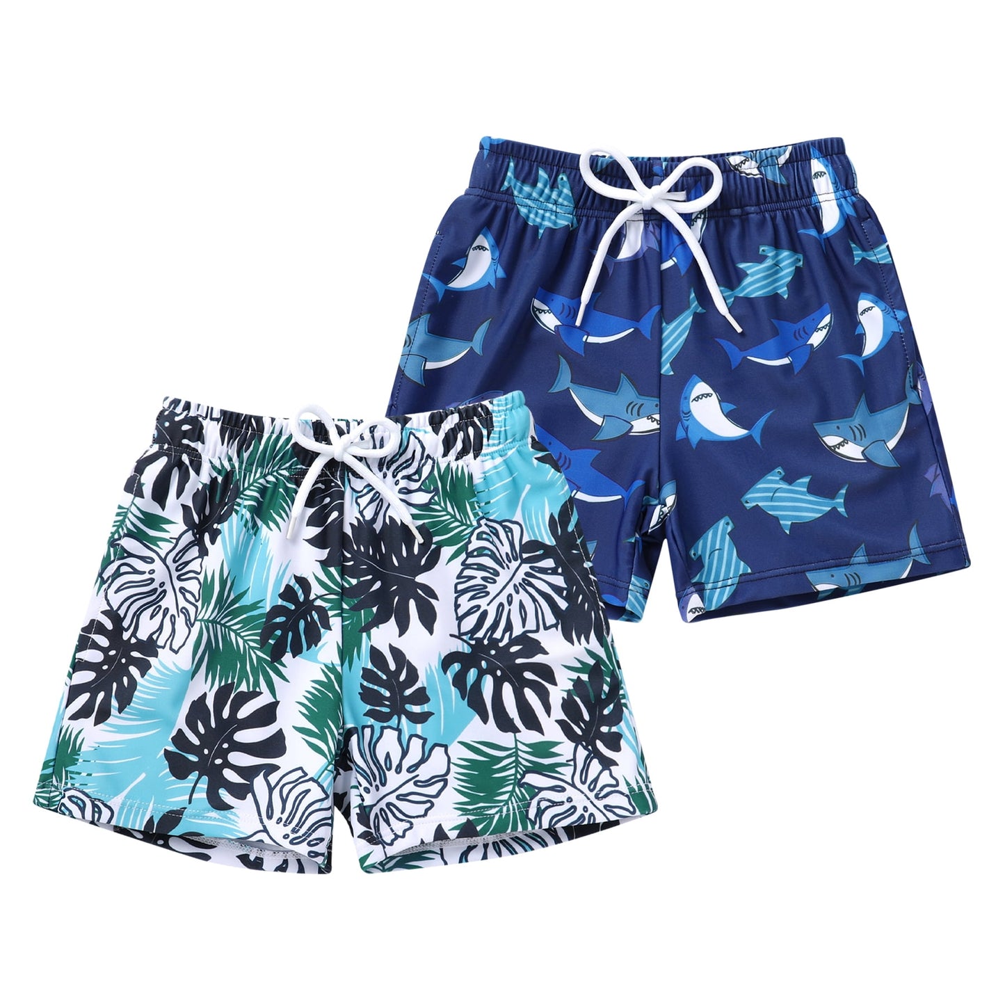 Younger Tree Baby Boy Swim Trunks Toddler Cute Cartoon Beach Bathing Shorts Swimsuit Swimwear12-18 Months