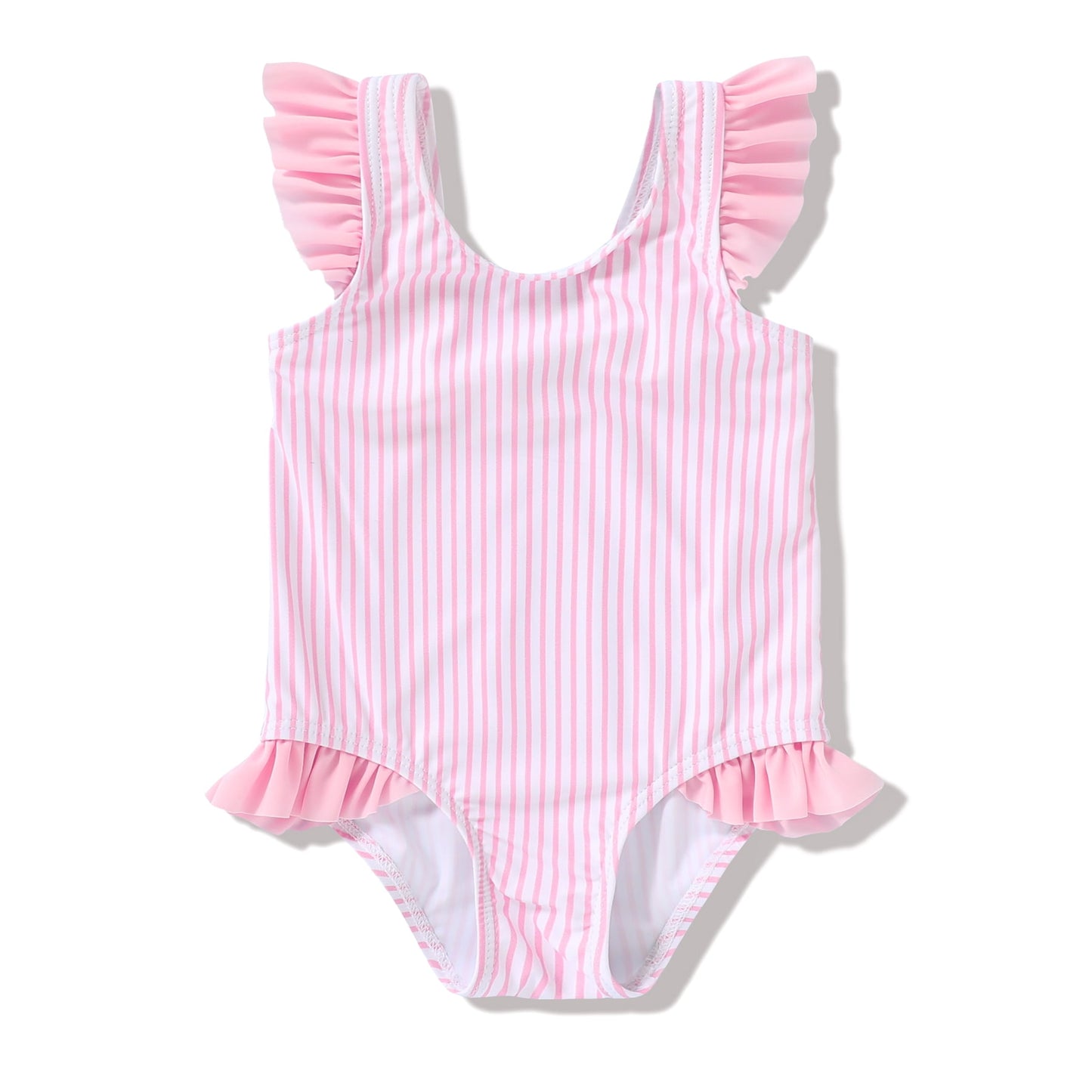Younger Tree Infant Baby Girl One Piece Swimsuit Toddler Sleeveless Beach Bikini Bathing Swimwear