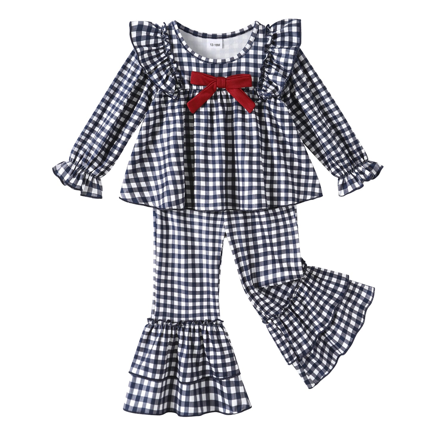 Younger Tree Baby Girl Clothes Set Fall Winter Long Sleeve Top and Pants Outfits