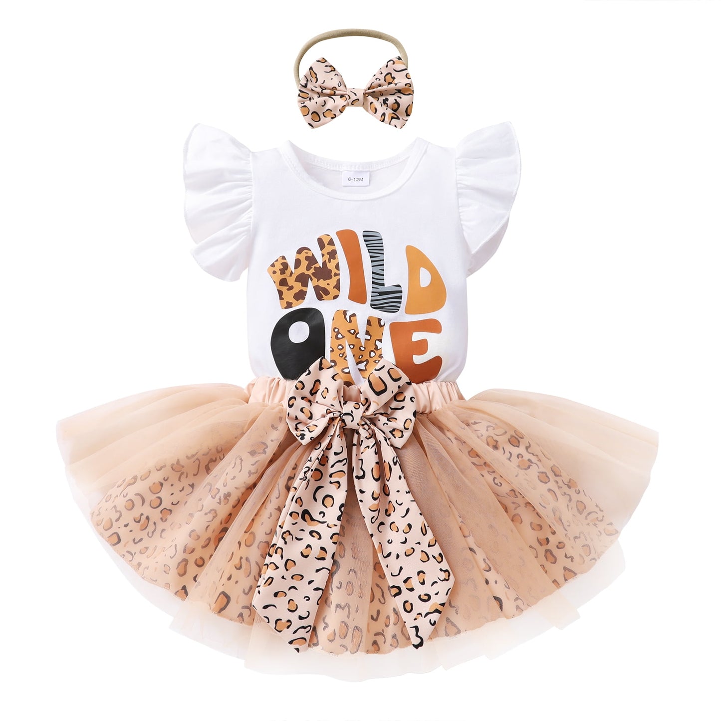 Younger Tree Newborn Baby Girls My 1st Birthday Dress Infant Pink Shiny Printed Sequin Bowknot Tutu Princess Dress