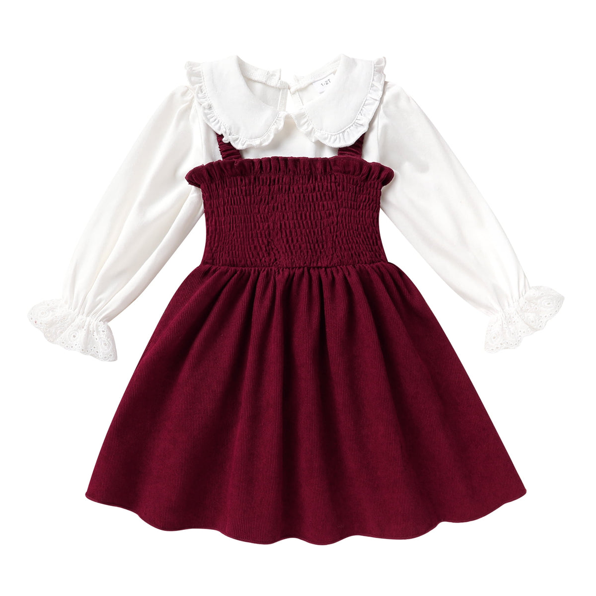Younger Tree Little girl Dress Fall Winter Long sleeved Skirt