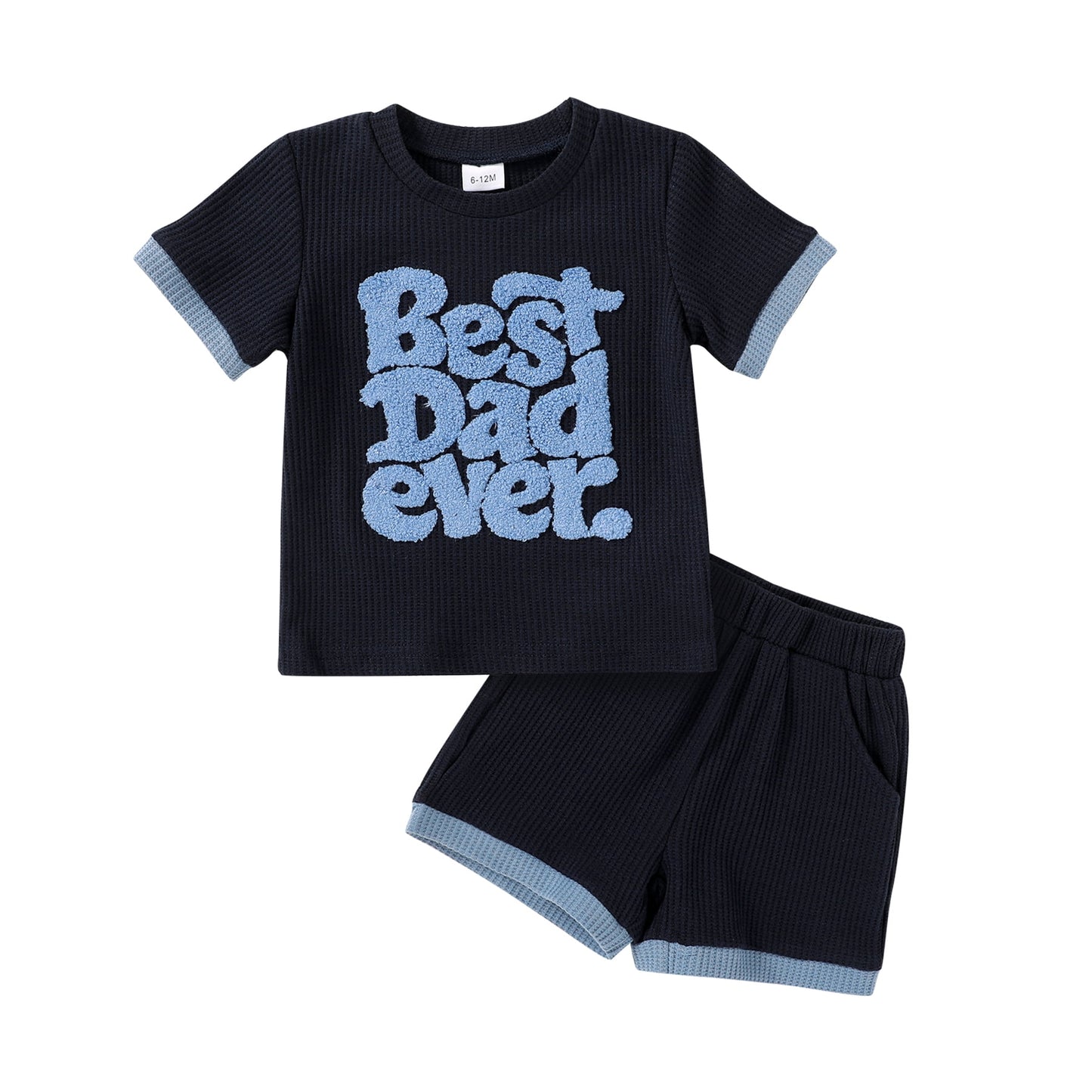 Younger Tree Baby Boy Summer Clothes Letter Short Sleeve T-Shirt Shorts Outfits Set