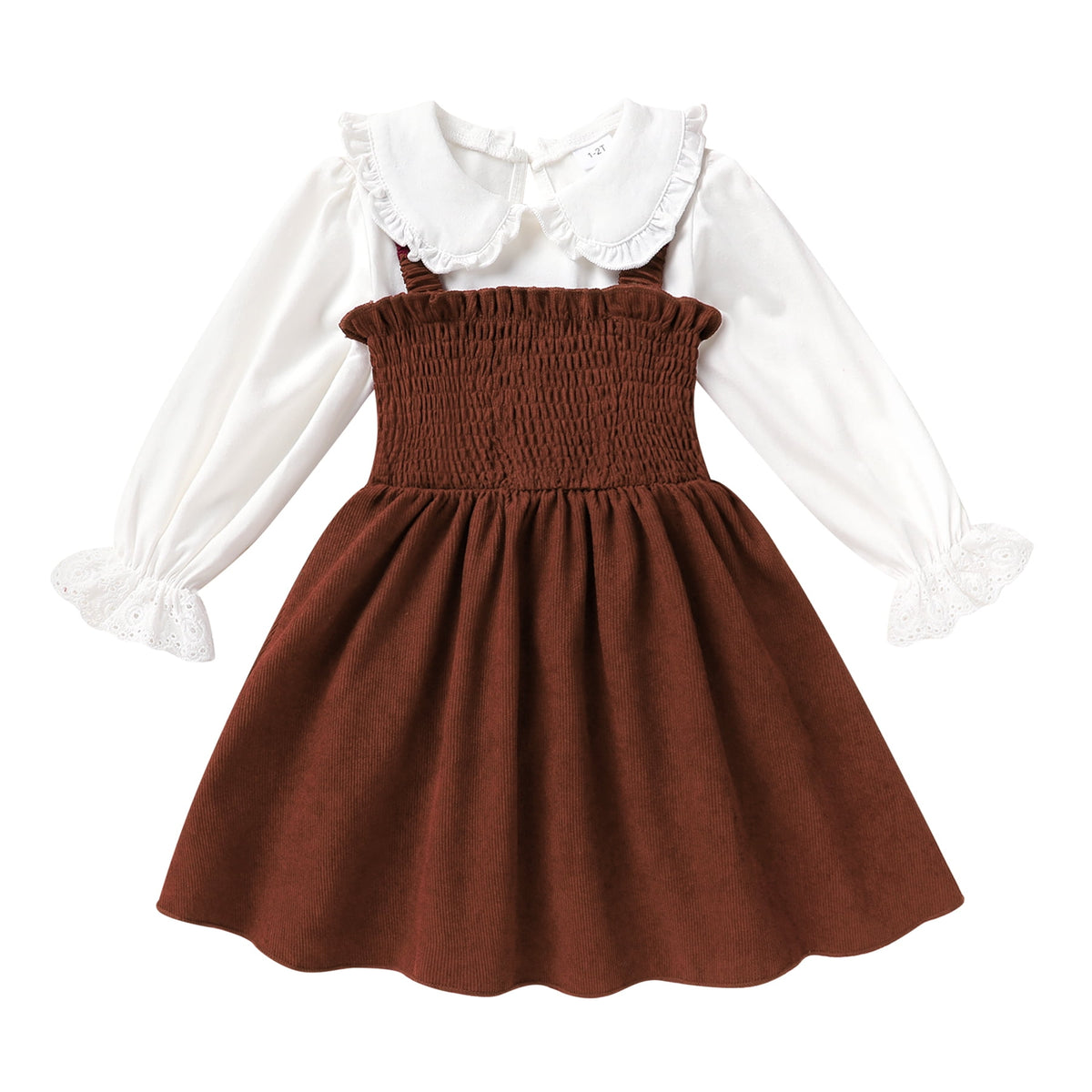 Younger Tree Little girl Dress Fall Winter Long sleeved Skirt