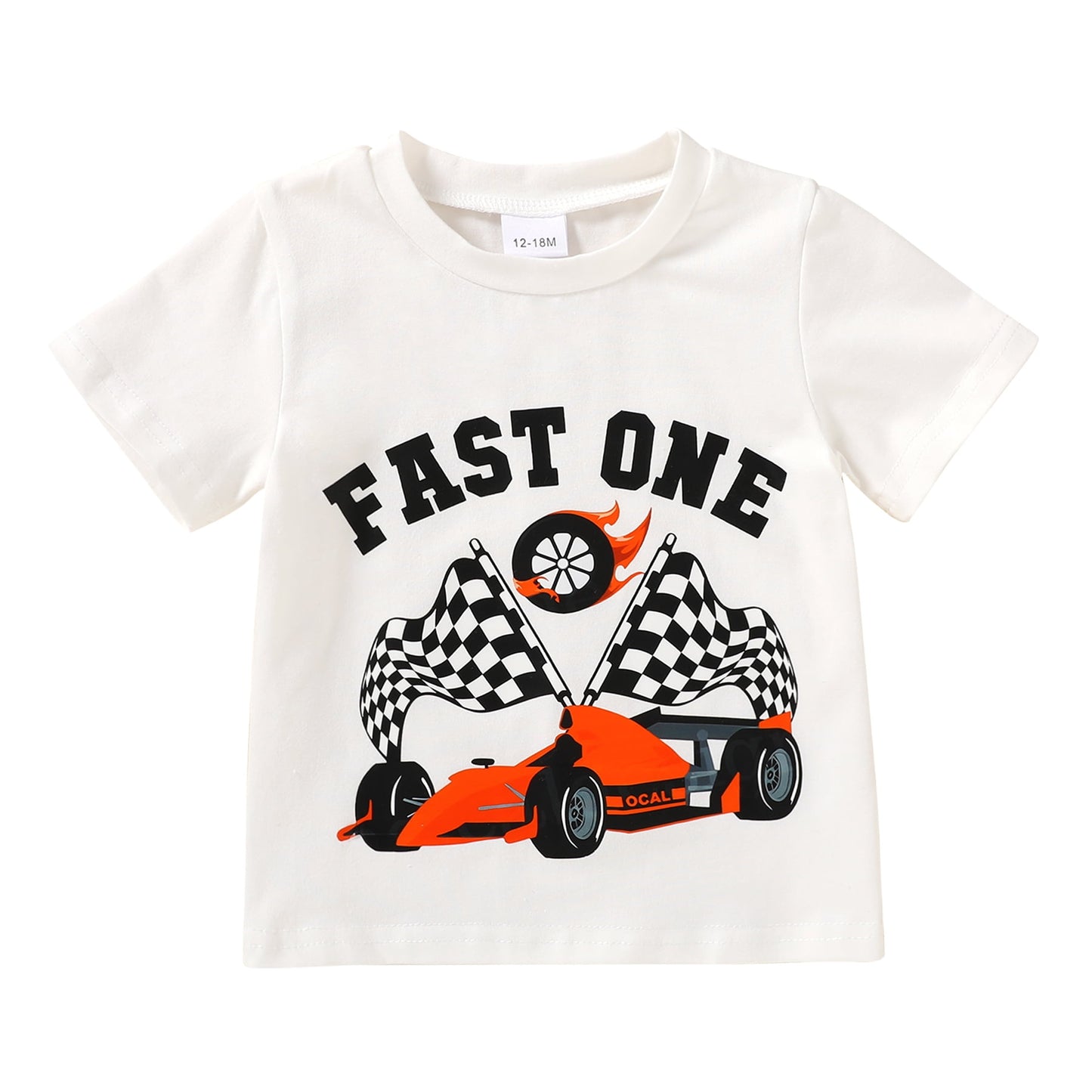 Tiny Cutey Toddler Baby Boy T-Shirt Clothes 1 Year Old First Birthday Outfit Boy Summer Short Sleeve Top