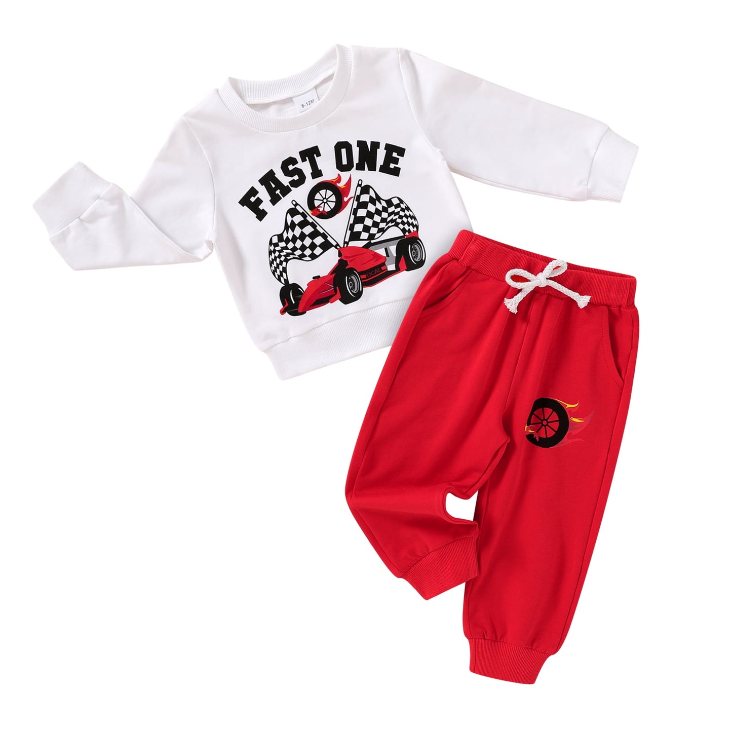 Younger Tree 1st Birthday Outfit Boy Winter Smile Cool Long Sleeve Sweatshirt Clothes Set Gift