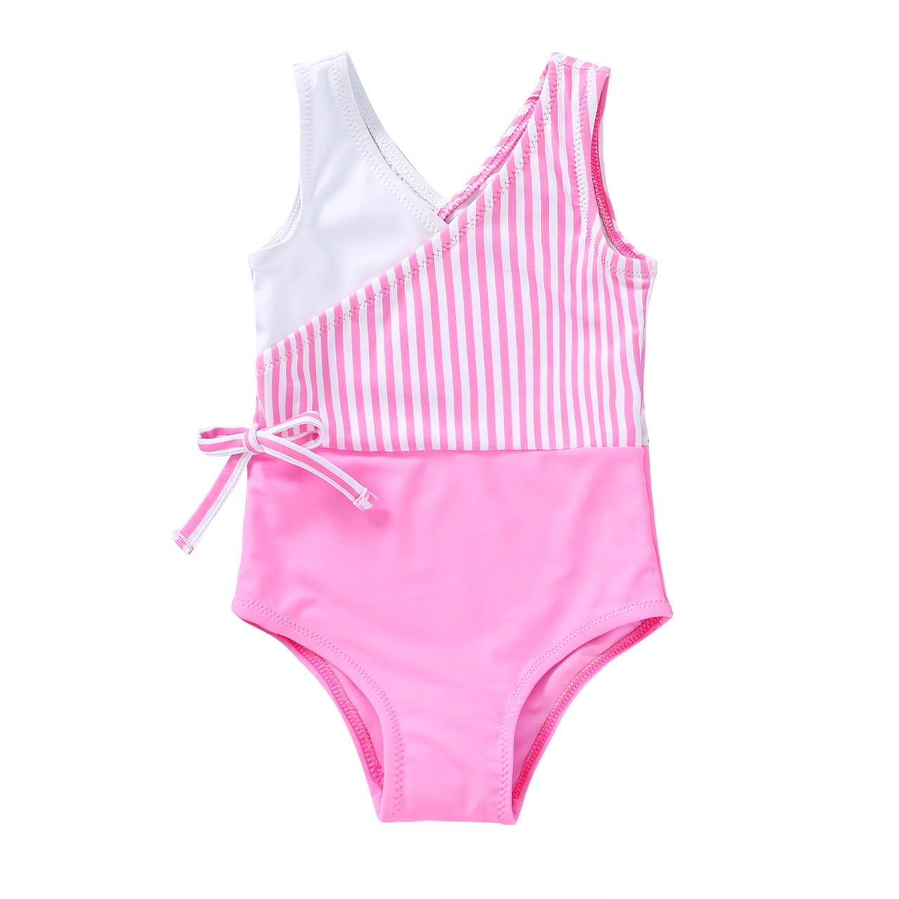 Younger Tree Baby Girl One-Piece Swimsuits Kid Summer Beach Sleeveless Bathing Suit12-18M