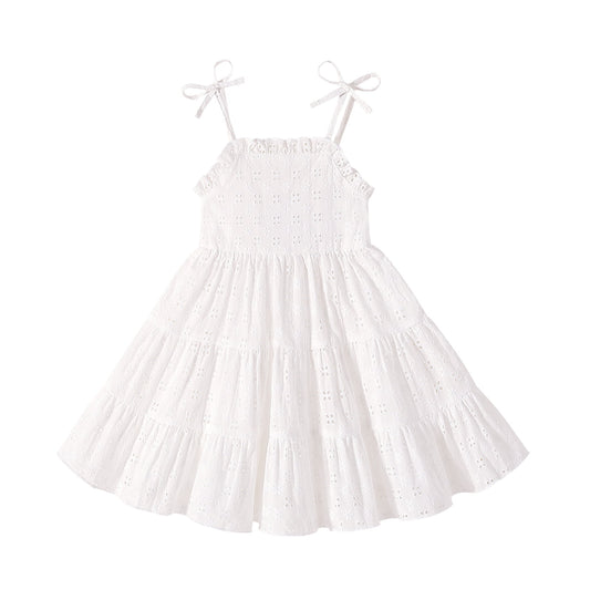 Younger Tree Baby Girl Dress Outfits Kid Sleeveless Sling Princess Beach Dresses Summer Clothes
