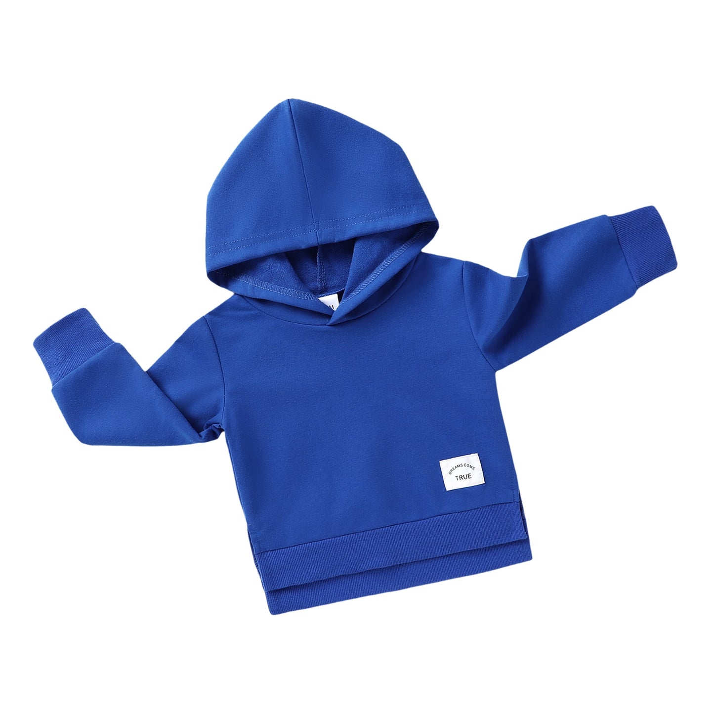 Younger Tree Toddler Baby Hooded Sweatshirt Girl Boy Winter Long Sleeve Pullover Blouse Top Clothes