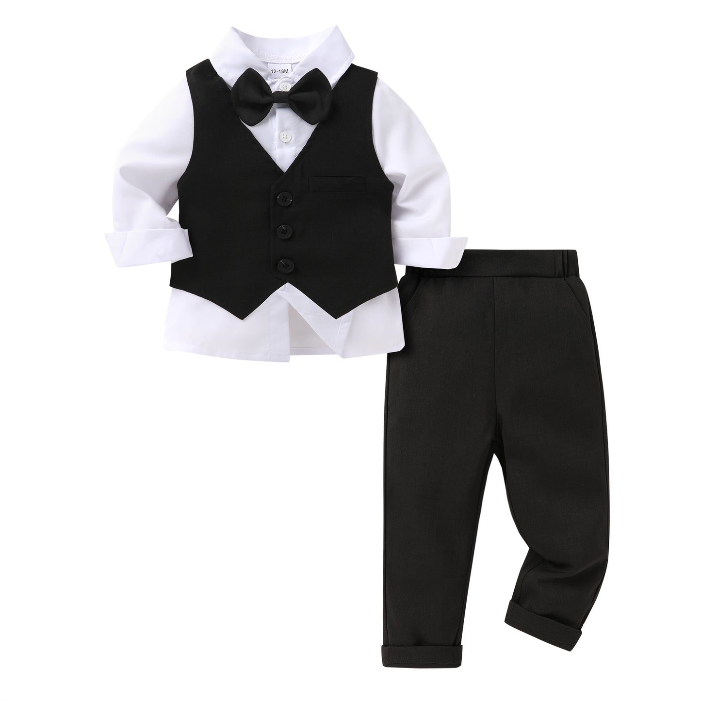 Younger Tree Toddler Baby Boy Suit Gentleman Wedding Outfits Baby